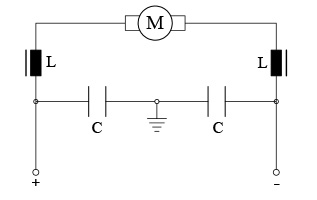 Filter M-61,5-P-H Elektromotor DC Durchmesser 61,5 -Elvi