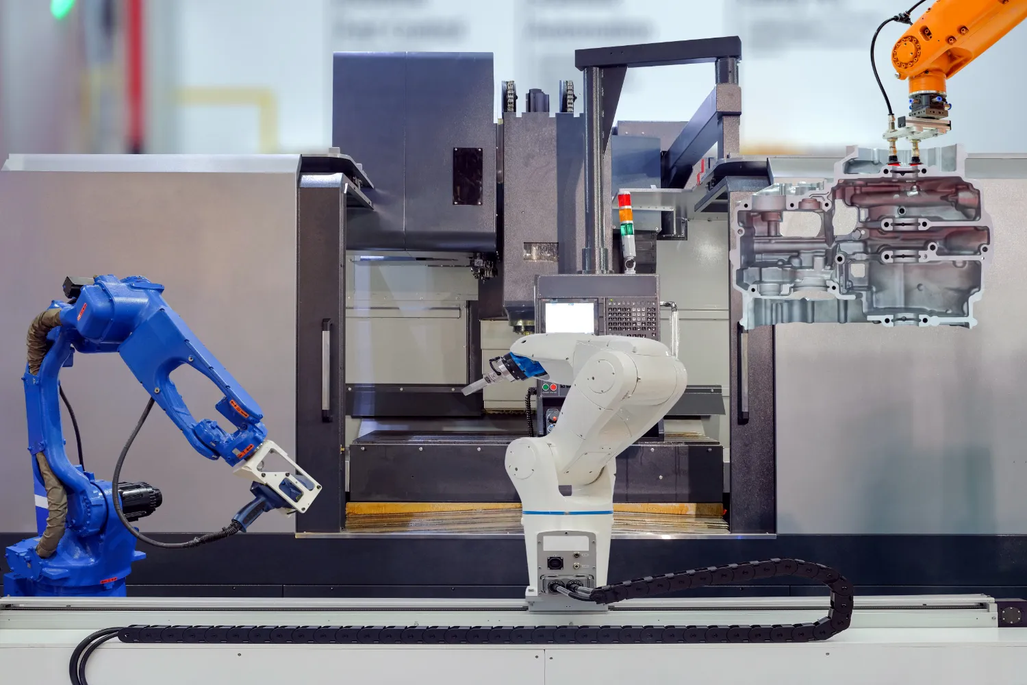 Motors for assembly machines